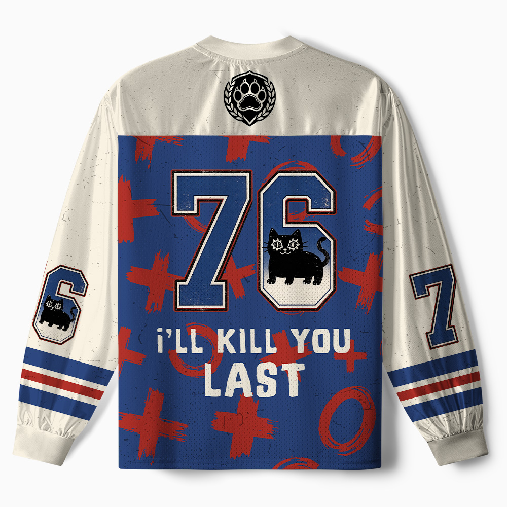 Tokyo-Tiger Killer Kitty Paneled Long Sleeve Jersey