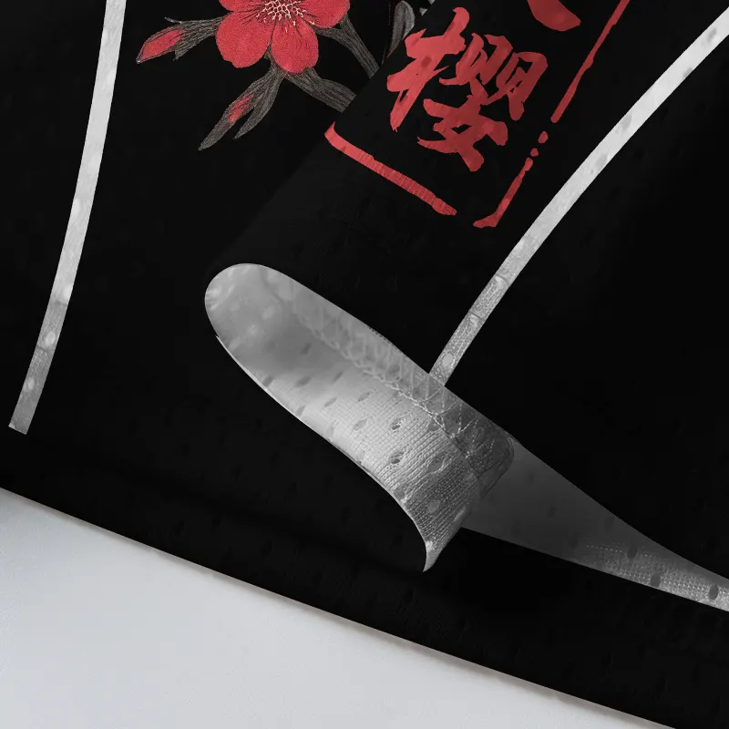 Tokyo-Tiger Skull Night Sakura Mesh Jersey