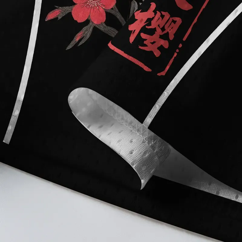 Tokyo-Tiger Skull Night Sakura Mesh Jersey