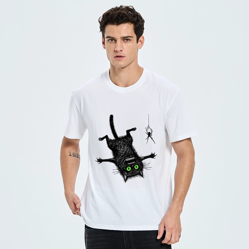 Tokyo-Tiger Scared Cat Vs Spider Prank Classic T-Shirt