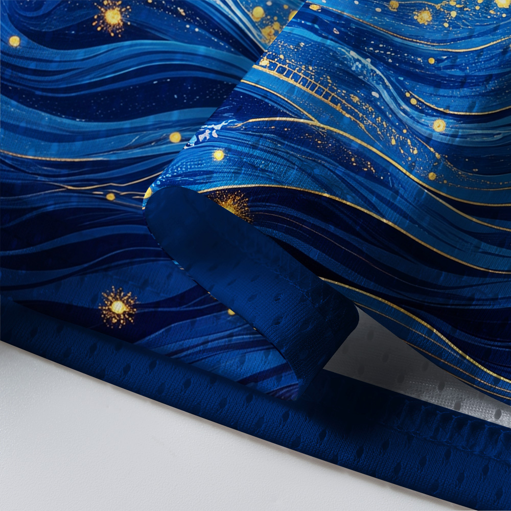 Tokyo-Tiger Cosmic Oceanic Whale Mesh Jersey