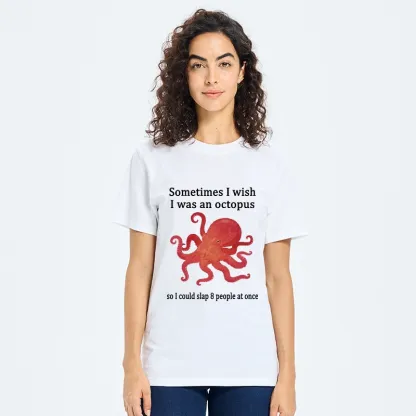 Tokyo-Tiger Octopus Dreaming Of Slapping Eight People Classic T-Shirt