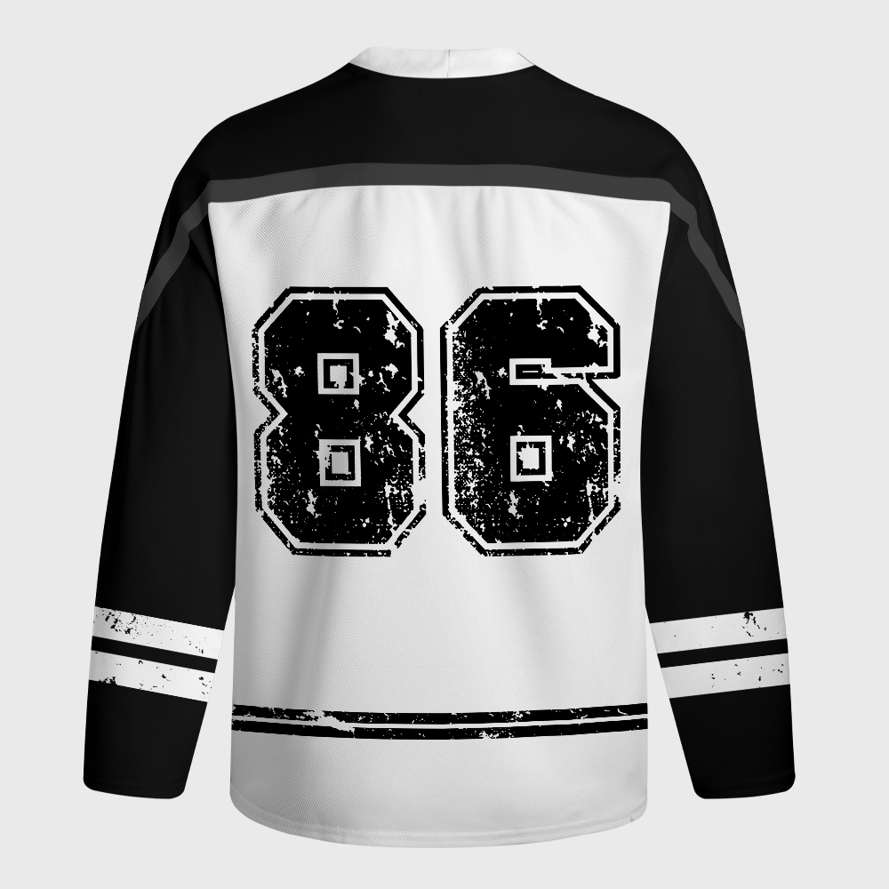 Tokyo-Tiger Dark Humor Bunny Long-Sleeve Hockey Jersey