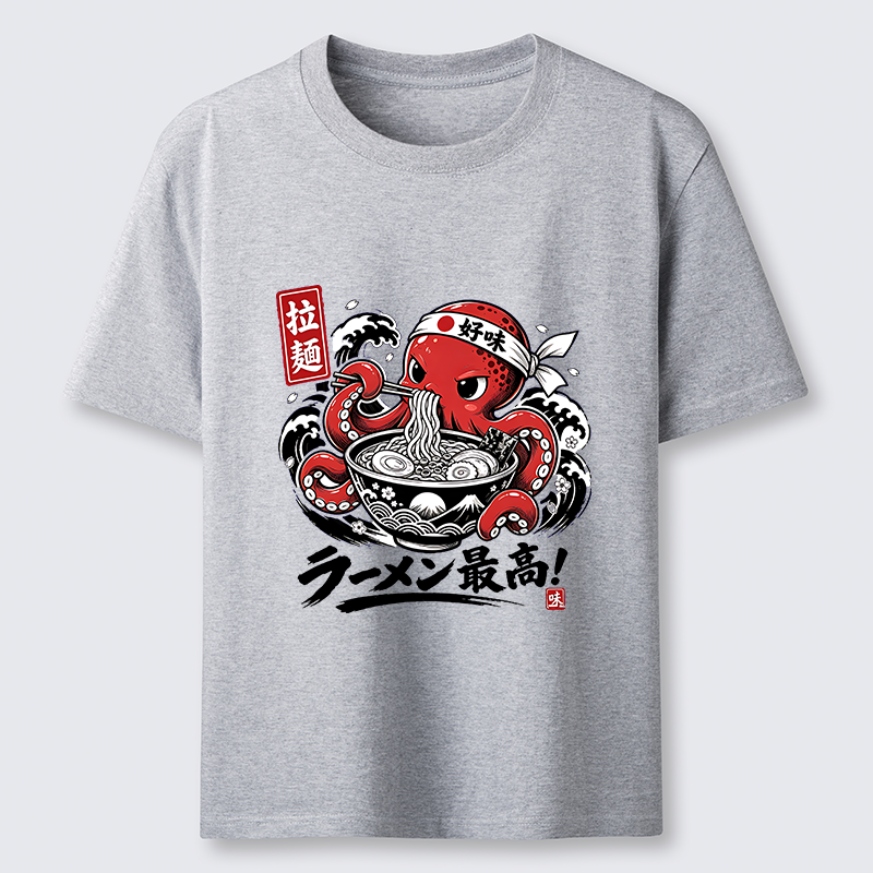 Tokyo-Tiger Octopus Loves Ramen Classic T-Shirt