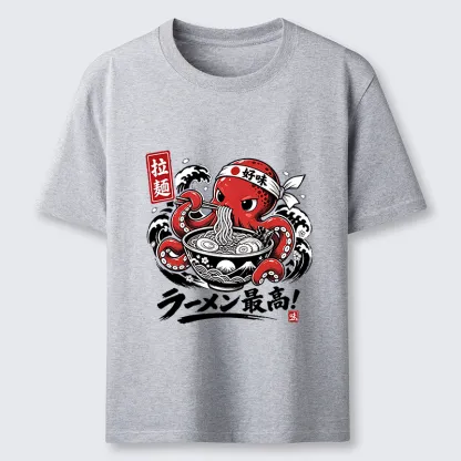 Tokyo-Tiger Octopus Loves Ramen Classic T-Shirt
