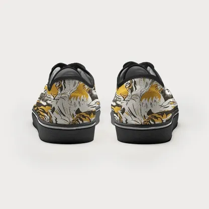 Tokyo-Tiger Wild Tiger Canvas Shoes
