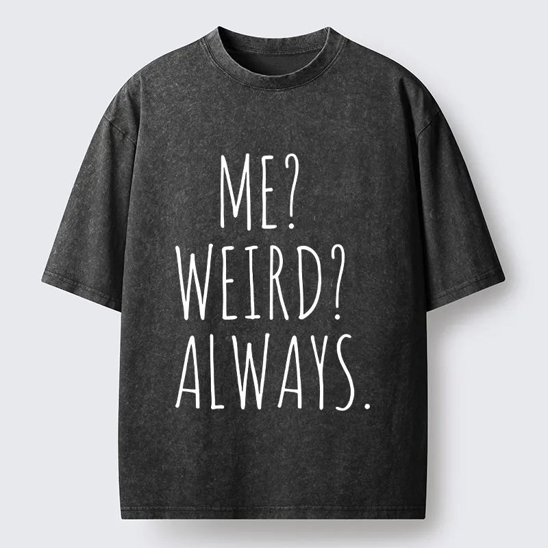 Tokyo‑Tiger Funny Weird Vibe Washed T‑Shirt