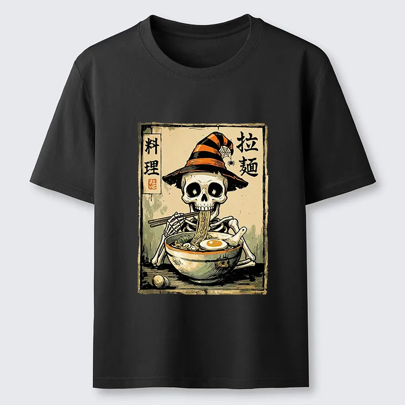 Tokyo-Tiger Funny Skull Ramen Classic T-Shirt