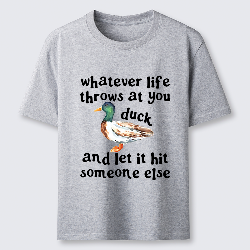 Tokyo-Tiger Funny Duck Life Trouble Meme Classic T-Shirt