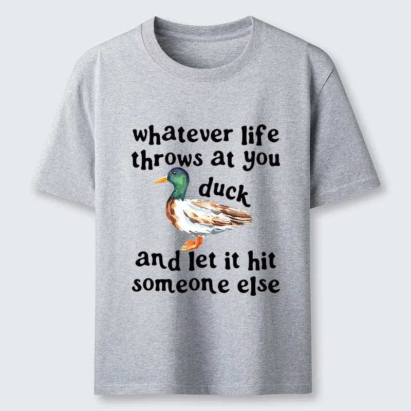Tokyo-Tiger Funny Duck Life Trouble Meme Classic T-Shirt