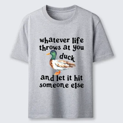 Tokyo-Tiger Funny Duck Life Trouble Meme Classic T-Shirt