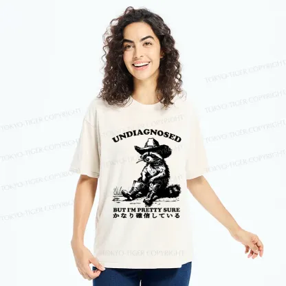 Tokyo-Tiger Confirmed Raccoon Washed T-Shirt