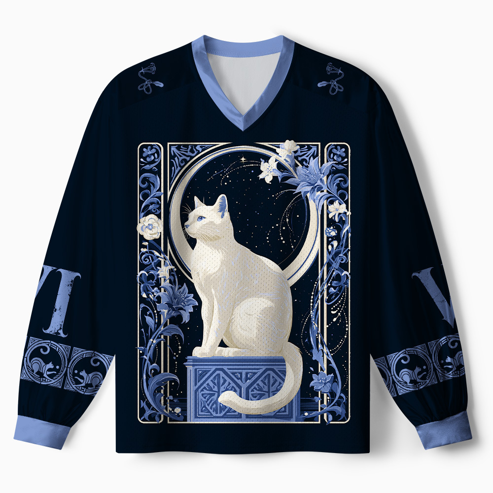 Tokyo-Tiger Retro Raccoon Samurai Paneled Long Sleeve Jersey Sale