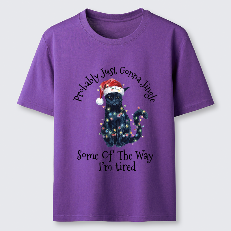 Tokyo-Tiger Tired Christmas Cat Meme Classic T-Shirt