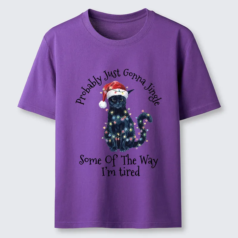 Tokyo-Tiger Tired Christmas Cat Meme Classic T-Shirt