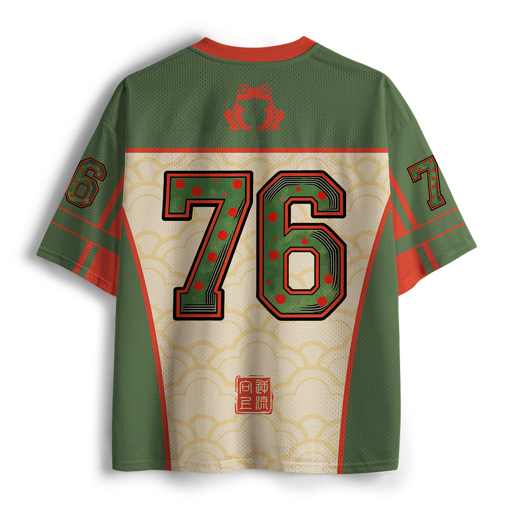 Tokyo-Tiger Japanese Kimono DJ Frog Mesh Jersey