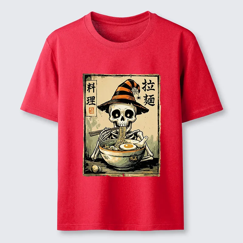 Tokyo-Tiger Funny Skull Ramen Classic T-Shirt