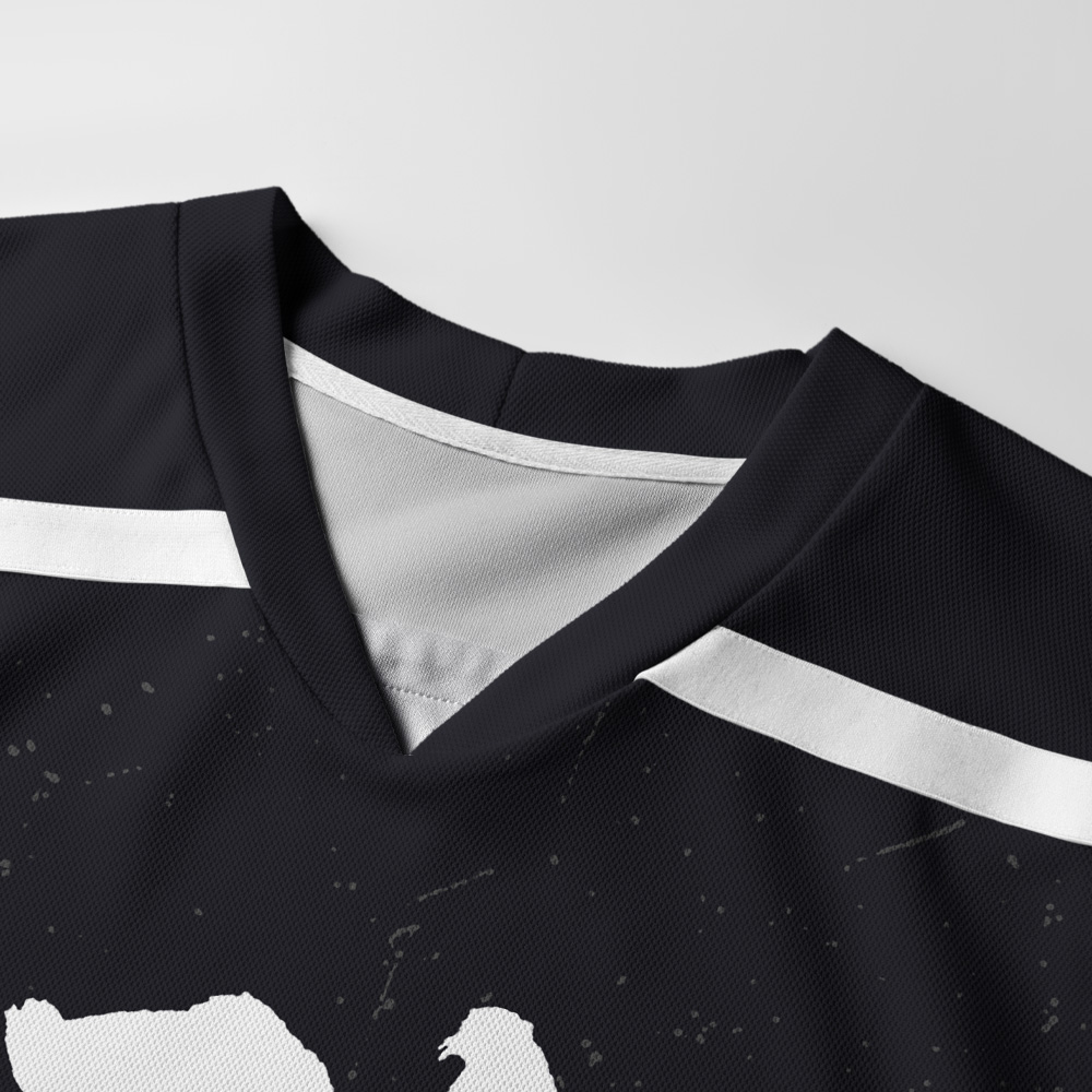 Tokyo-Tiger Continuous Improvement Kanji Long-Sleeve Hockey Jersey