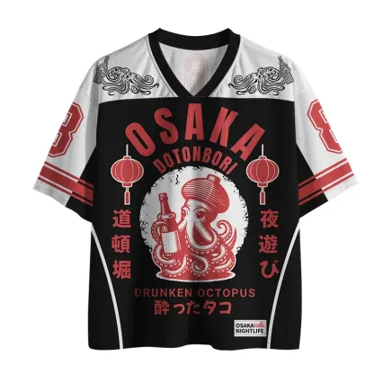 Tokyo-Tiger Retro Osaka Octopus Mesh Jersey