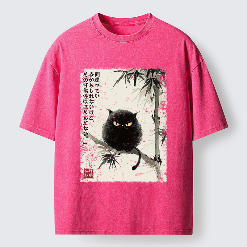 Tokyo-Tiger Wave Conqueror Washed T-Shirt