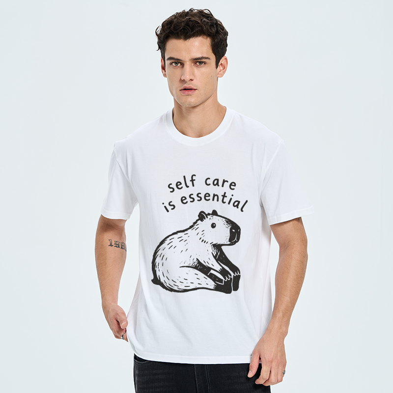 Tokyo-Tiger Chill Capybara Meme Classic T-Shirt