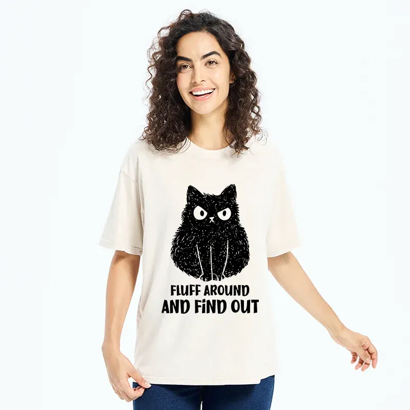 Tokyo-Tiger Consequences Of Fooling Around Washed T-Shirt