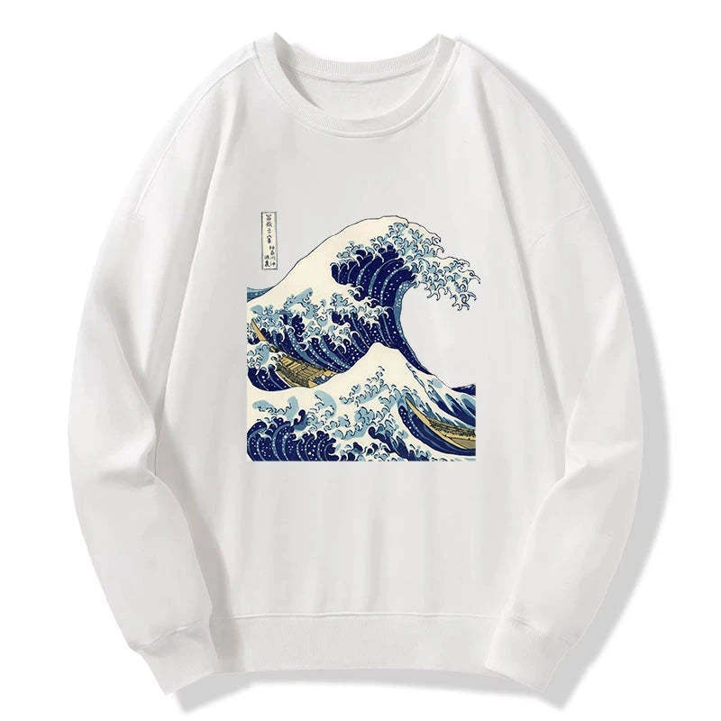 Tokyo-Tiger The Great Wave KanaGawa Sweatshirt Sale
