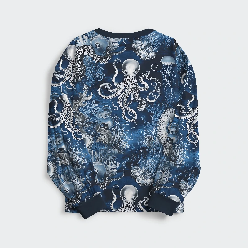 Tokyo-Tiger Deep Sea Octopus Family Pajama Sets