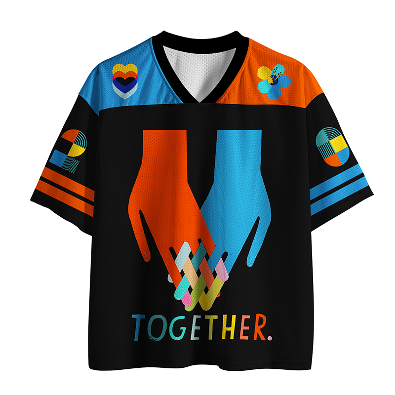 Tokyo-Tiger All Colors Unite As Single Group Mesh Jersey