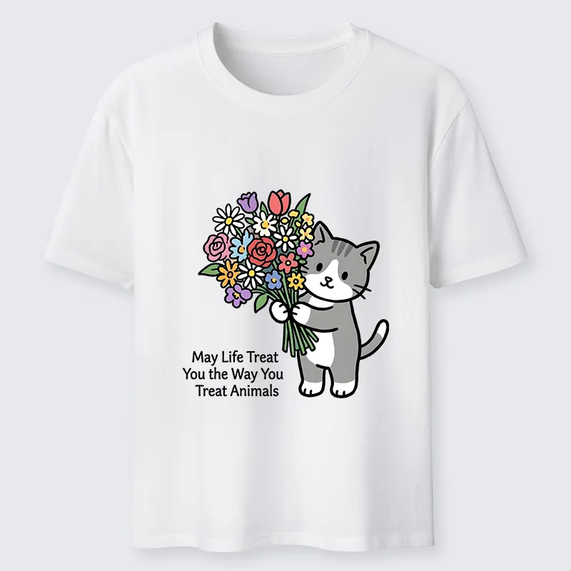 Tokyo-Tiger Funny Cat Bouquet Classic T-Shirt Sale
