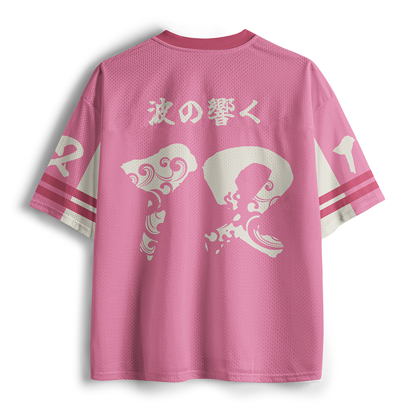 Tokyo-Tiger Echo Of The Waves Mesh Jersey