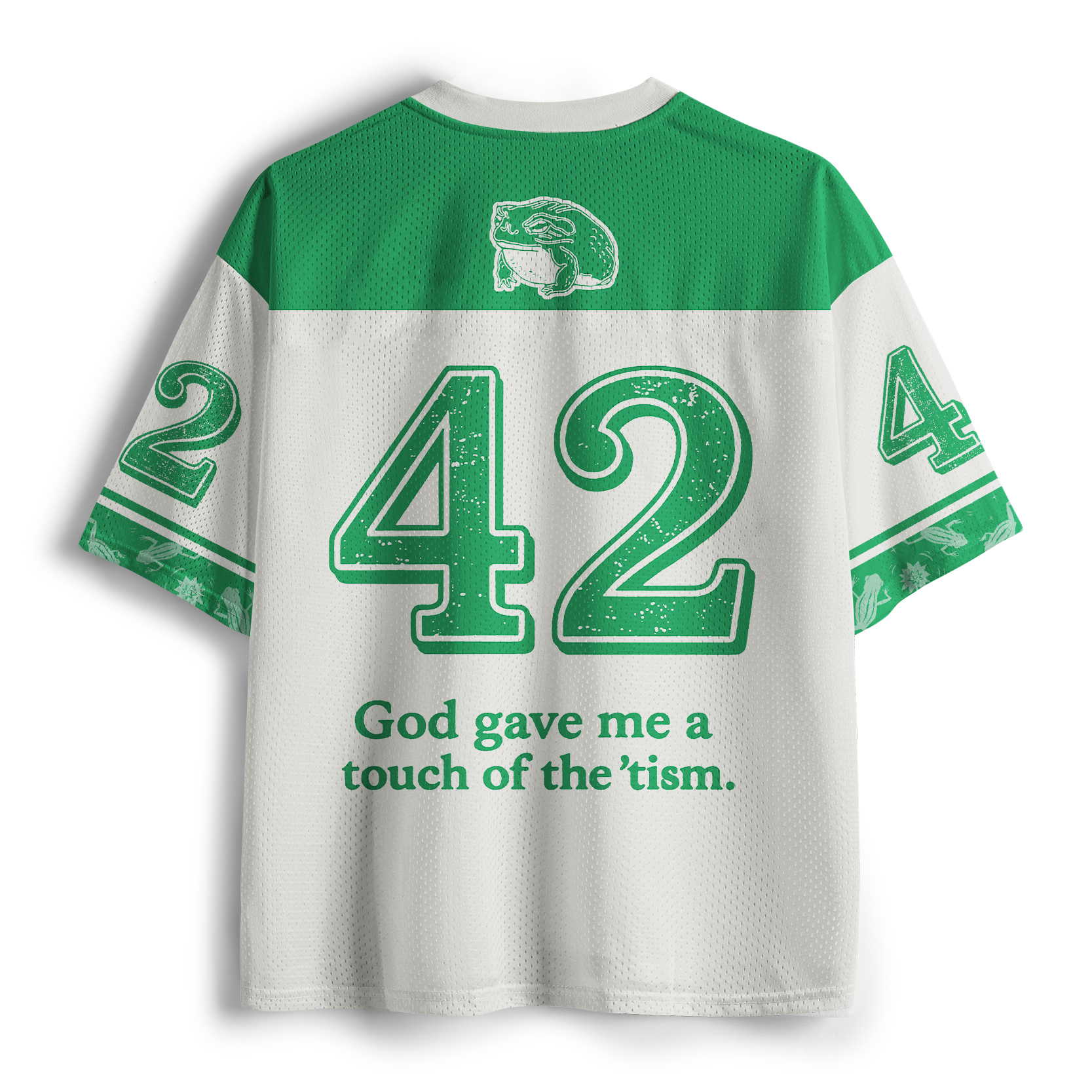 Tokyo-Tiger God Gave Me A Touch Of The 'tism Mesh Jersey