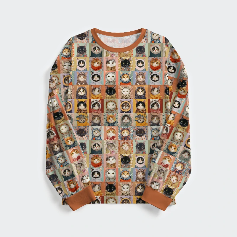 Tokyo-Tiger Kitty Quilt Family Pajama Sets