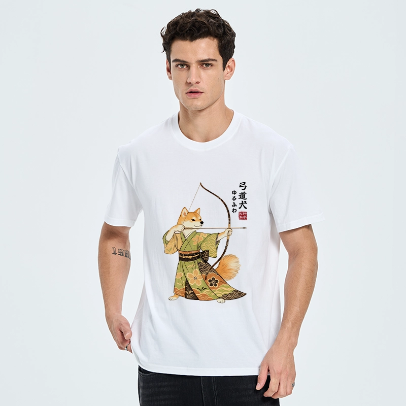 Tokyo-Tiger Japanese Style Shiba Archer Art Classic T-Shirt