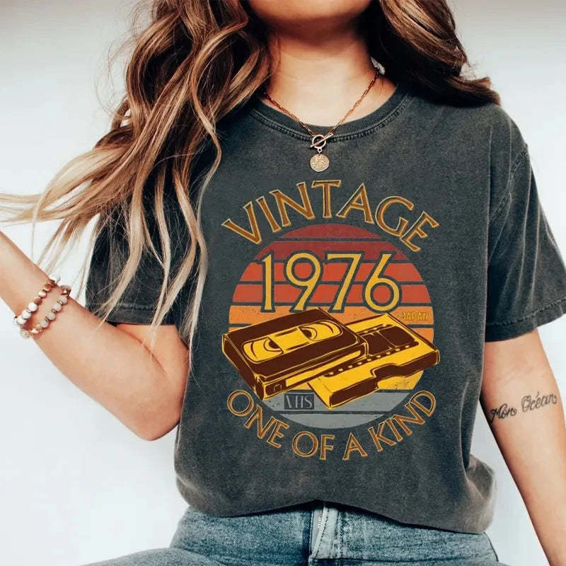 Tokyo-Tiger 70s Vintage VHS 1976 Japan Washed T-Shirt-tokyo-tiger