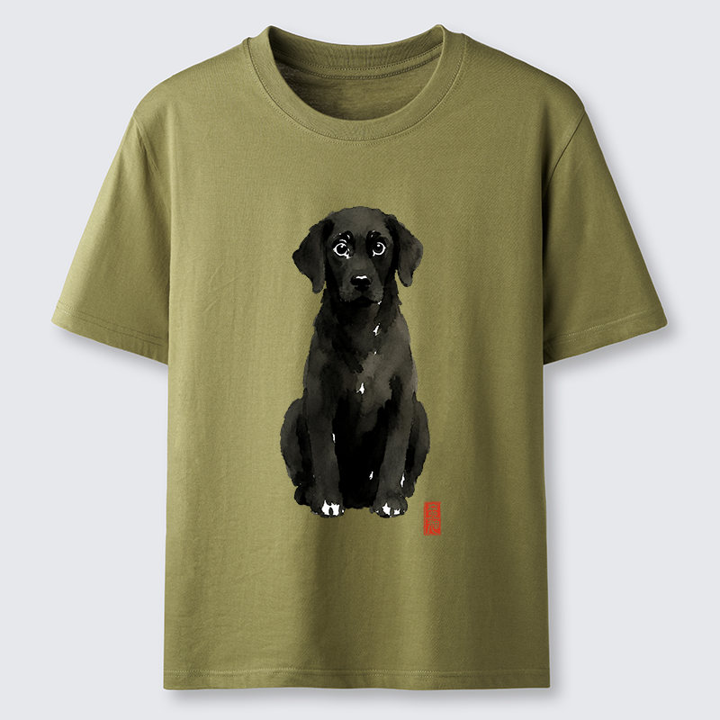 Tokyo-Tiger Quirky Ink Dog Classic T-Shirt