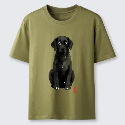Tokyo-Tiger Quirky Ink Dog Classic T-Shirt