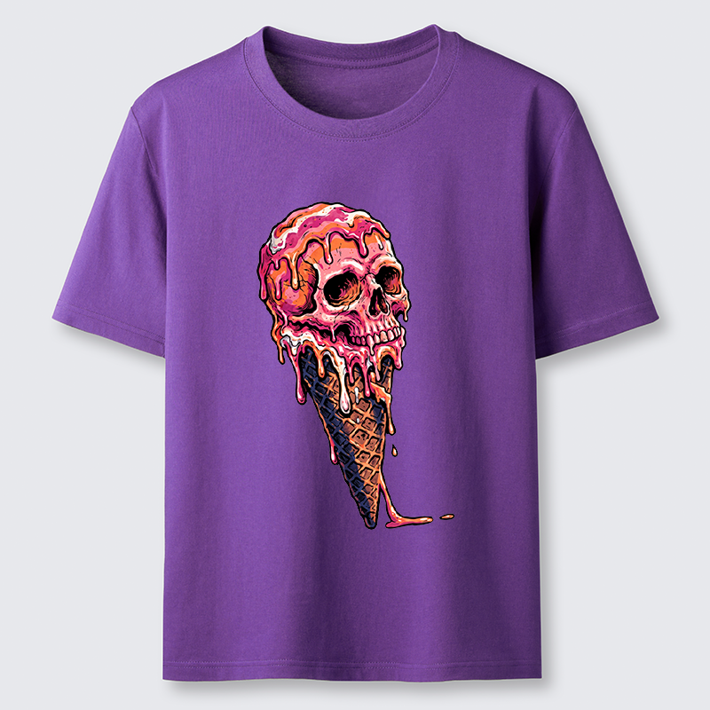 Tokyo-Tiger Skull Ice Cream Art Classic T-Shirt