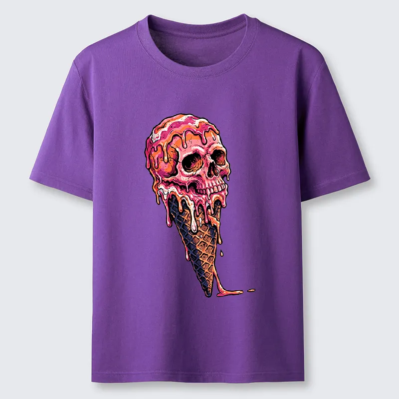 Tokyo-Tiger Skull Ice Cream Art Classic T-Shirt