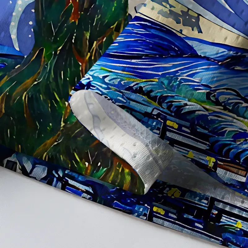 Tokyo-Tiger Waves Under The Starry Night Mesh Jersey