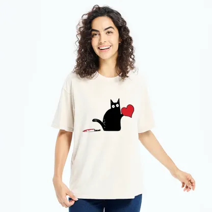 Tokyo-Tiger Give You My Heart Washed T-Shirt