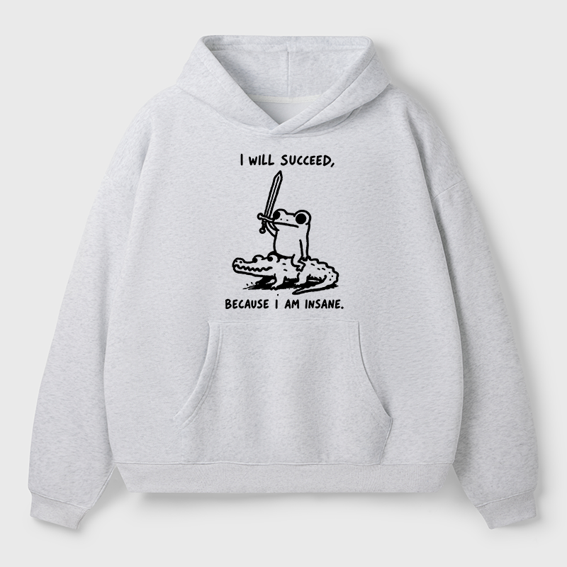 Tokyo-Tiger Warrior Frog Funny Meme Adult Fleece Hoodie