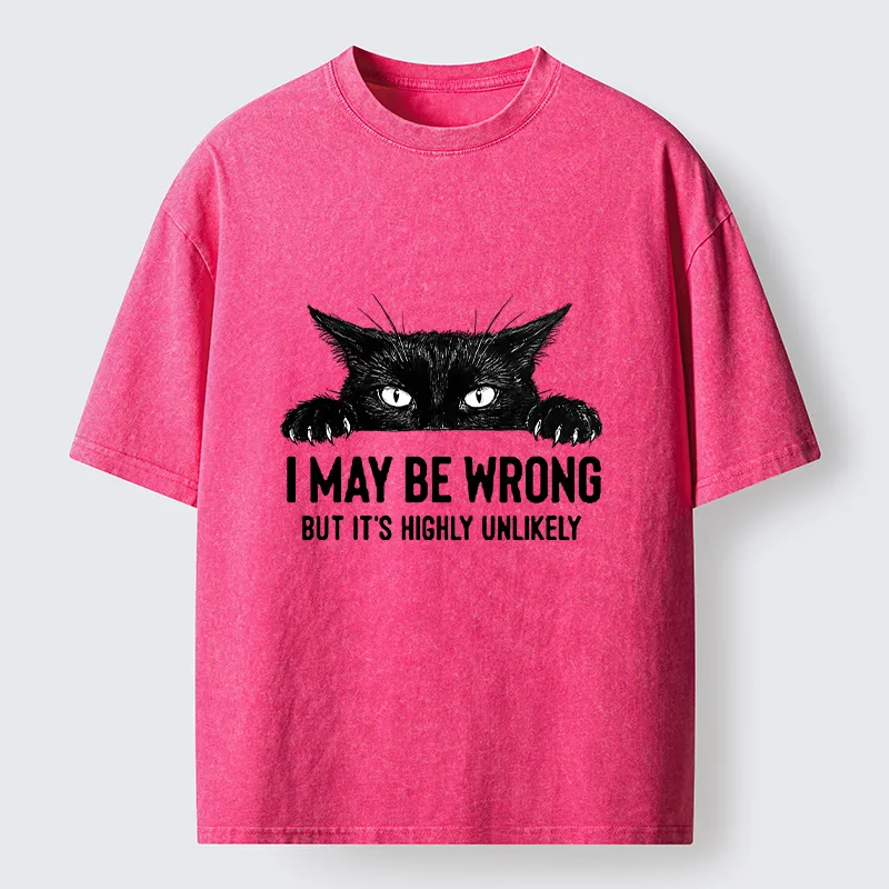 Tokyo-Tiger Confident Cat Meme Washed T-Shirt