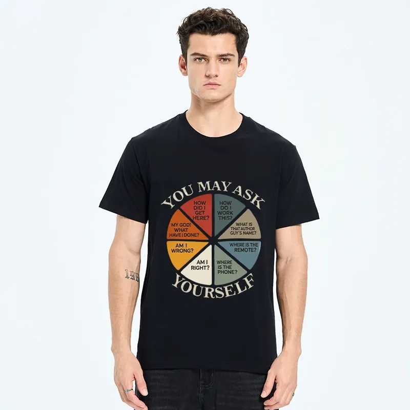 Tokyo-Tiger Full Of Self Doubt Questions Wheel Classic T-Shirt
