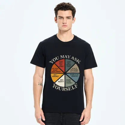 Tokyo-Tiger Full Of Self Doubt Questions Wheel Classic T-Shirt