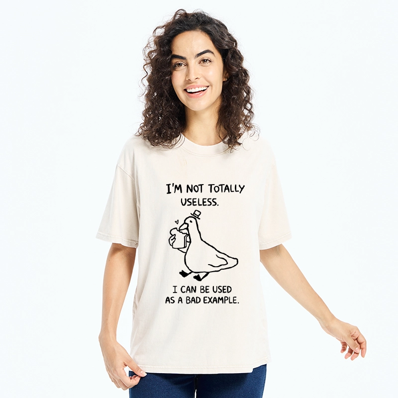 Tokyo-Tiger Funny Duck Meme Washed T-Shirt