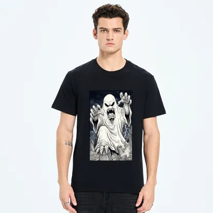 Tokyo-Tiger Spooky Ghost Monster Classic T-Shirt