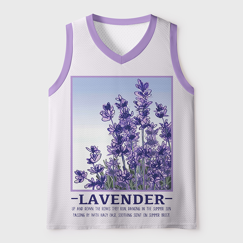 Tokyo-Tiger Lavender Scent Mesh Tank Top