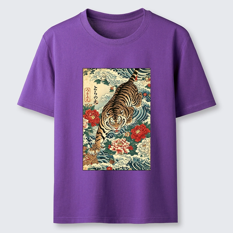 Tokyo-Tiger Retro Wave Tiger Classic T-Shirt