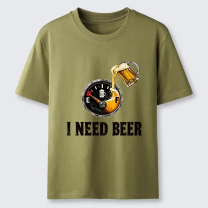 Tokyo-Tiger Low Fuel Beer Lover Meme Classic T-Shirt